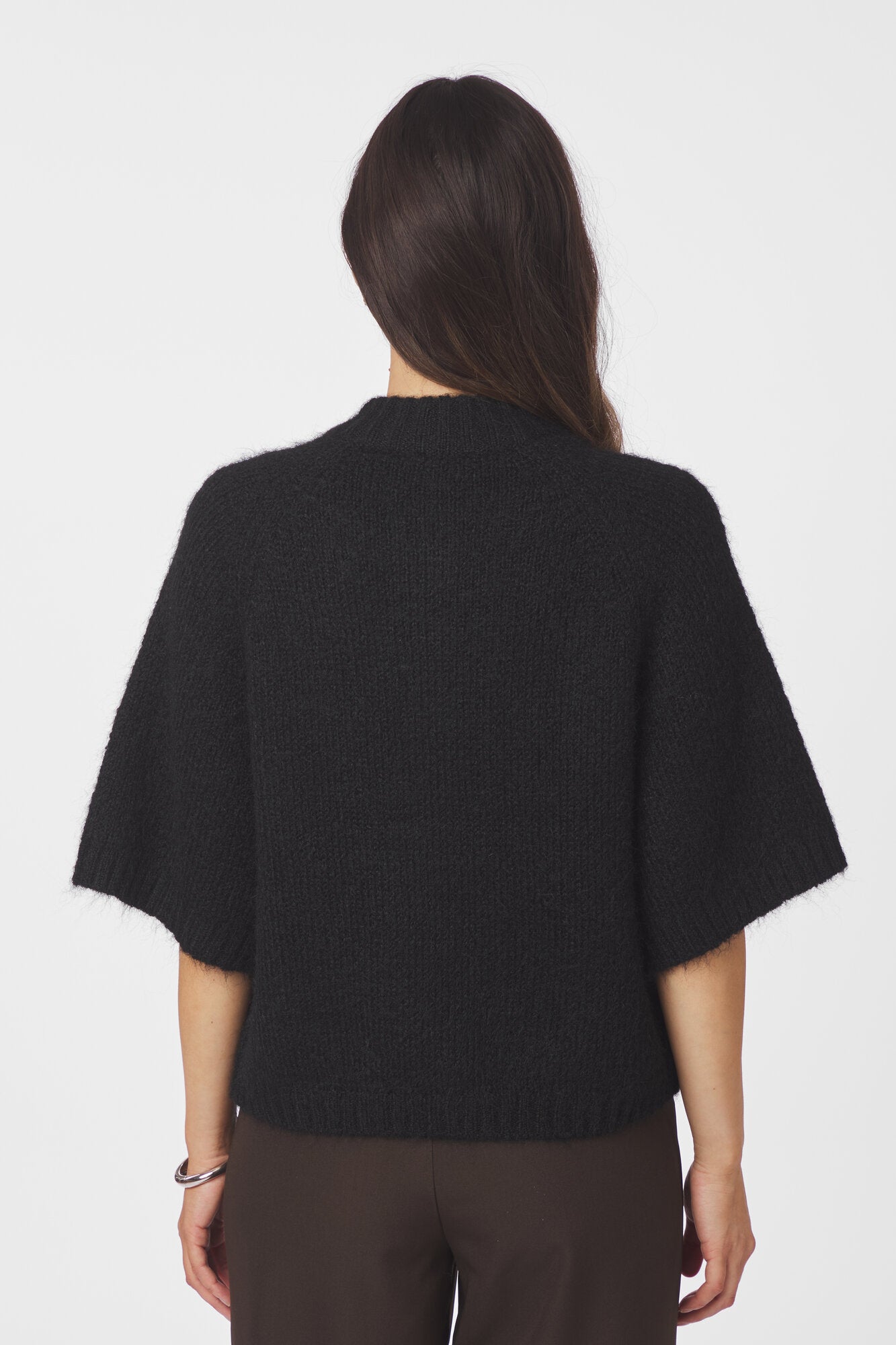 Benuta Fluffy cardigan - sort